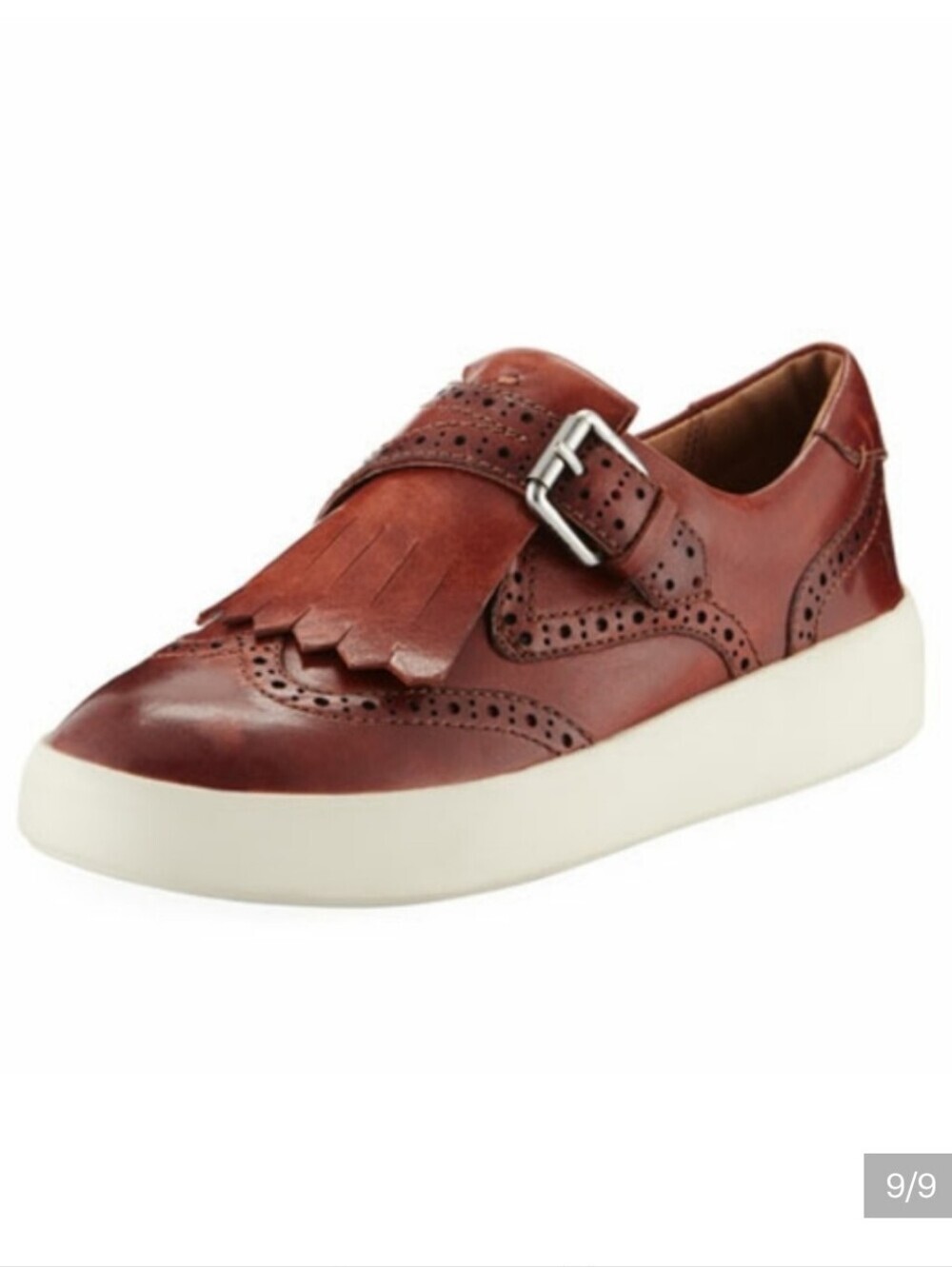 Frye Brea Kiltie 70448 Womens Leather Low Top Lifestyle Sneakers Size 8.5